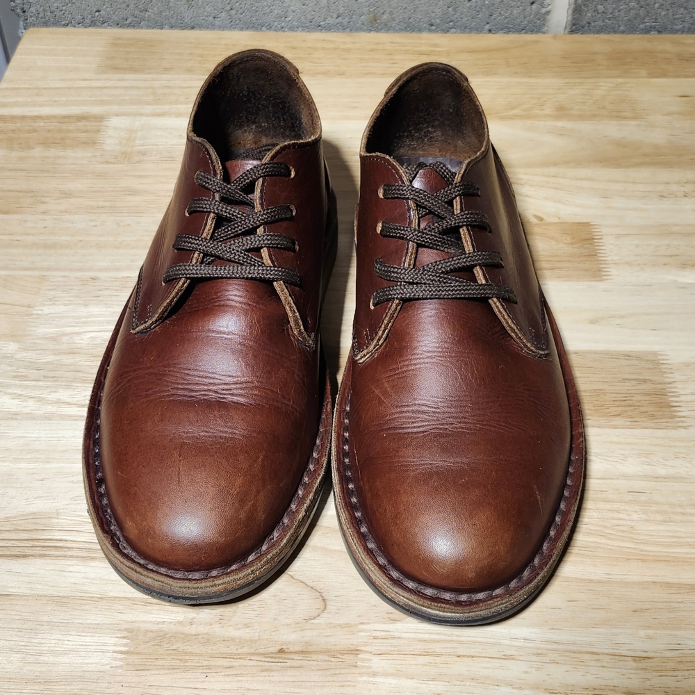 Jim Green Shoelli Custom Walnut Veg Tan, Leather Mid Sole, Falcon Outsole.